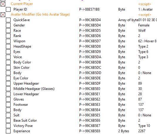 CnG's Ultimate Cheat Table for Sonic Forces R1.3E